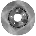 thumbnail image 3 of New Left Front Brake Disc Compatible With Hyundai Kia Tucson GLS 4 Cyl 2.4L Forte5 SX Luxury 4 Cyl 2.4L 2005-2018 By 517123K100, 3 of 5