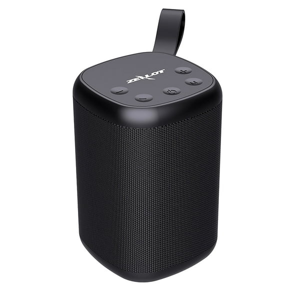 ZEALOT S59 Black Mini Bluetooth Speaker Portable True Wireless Powerful Bass Smart Speaker Music Surround Support TFCard