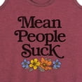 thumbnail image 3 of Instant Message - Mean People Suck - Women's Racerback Tank Top, 3 of 6