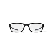 Oakley Unisex Rectangular Chamfer Eyeglasses Satin Black 53mm