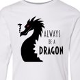 thumbnail image 4 of Inktastic Always Be a Dragon Long Sleeve Youth T-Shirt, 4 of 5
