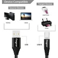 thumbnail image 5 of Fasgear 6' USB 2.0 A to USB B Printer Cable, Black, 5 of 6