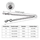 thumbnail image 3 of Cinturón de tracción para dos perros para caminar, cadena de 40 cm, correa para perros de aluminio resistente y práctica con dos cabezales, 3 of 8