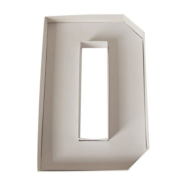Number Candy Box Letter Snack Box Creative Graduation Fruit Platter Sum Snack Plate, Paper Box Used For Birthday Anniversary Party Candy Cup Cake Container(D, 1 pc)