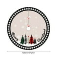 thumbnail image 3 of Christmas Tree Skirt, Holiday Decor, Large Festive Tree Skirt with Storage Pockets for Christmas Decorations, 47.24 Inch Round, Durable Cloth Material, Red Green White, 3 of 7