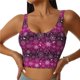 thumbnail image 1 of Balery Snowflakes And Christmas Sujetadores deportivos con espalda cruzada para mujer, acolchados, sin costuras, de alto impacto, ideales para yoga, gimnasio, entrenamiento y fitness.-X-Large, 1 of 8