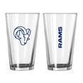 thumbnail image 1 of Logo Chair 629-G16P-1 16 oz NFL Los Angeles Rams Jour de Match Verre à Pinte, 1 of 1