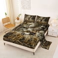 thumbnail image 2 of Erosebridal Jungle Deer Elk Queen Sheet Sets for Kid, Rustic Farmhouse Bed Set, 4pcs, 2 of 5