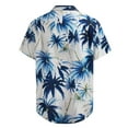 thumbnail image 3 of Stamzod Shirt for Men Retro Short Sleeve Button up Shirts Casual Printed Beach Shirt Plus Size Mens Clothing, 3 of 3