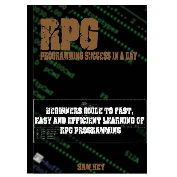 RPG Programming Success In A Day, (Hardcover)