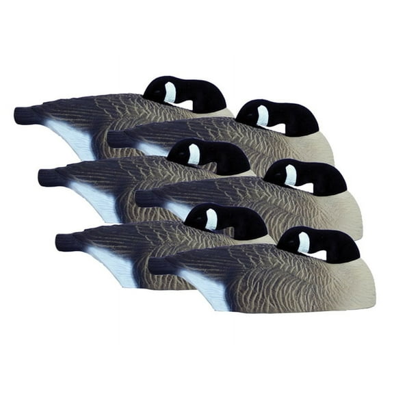 6-Pk. of Higdon Half Shell Sleeper Canada Goose Decoys