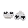 thumbnail image 3 of Unique Bargains 10pcs AC 500V 2A G5-F288W T5 Double Light Socket G5 Base Fluorescent Lamp Holder, 3 of 3