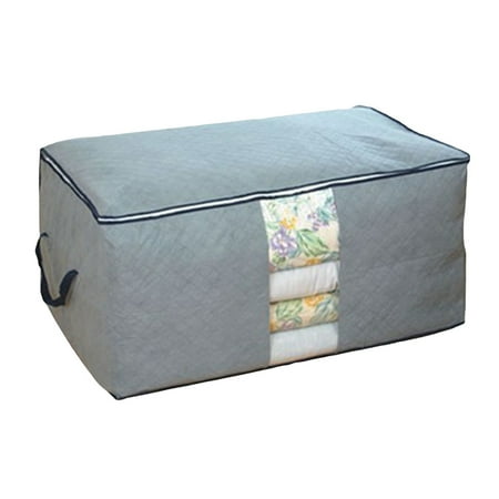 

Yache Zippered Stackable Clothes Quilts Pillows Storage Bag Box Home Organizer Pouch