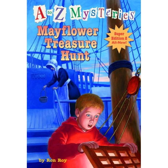 Pre-Owned A to Z Mysteries Super Edition 2: Mayflower Treasure Hunt (A Stepping Stone Book(TM)) (Unknown) 0375939377 9780375939372