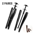 thumbnail image 1 of Automatic Boot Trees Plastic Black Knee High Tall Boots Shapers Great Support Form Shaping Inserts Lady Womens Mens Shoes, 1 of 10