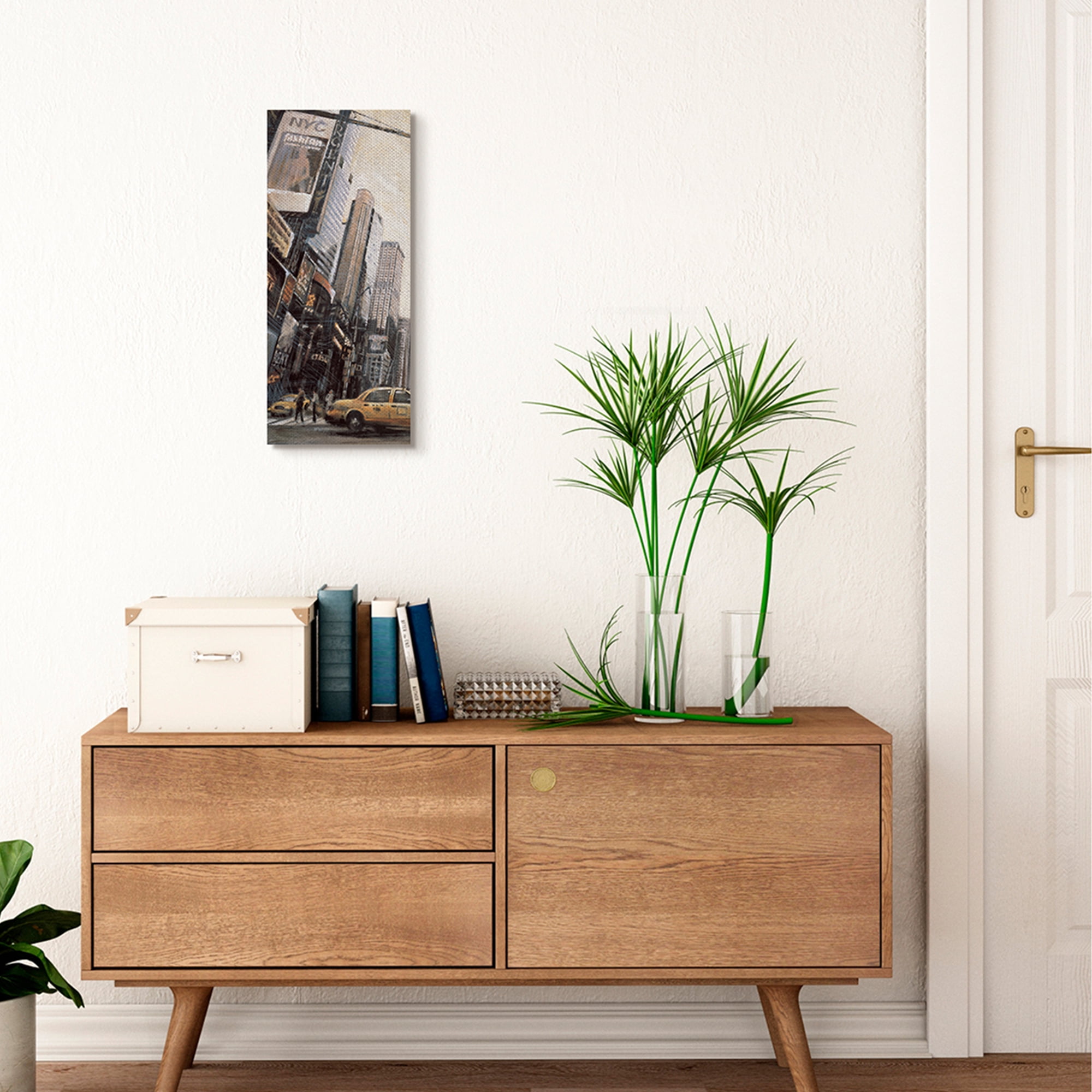 Stupell Home Décor Framed Canvas Art Print, 2" x 11"