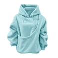 thumbnail image 7 of Miaoju Item Carrier Hoodie for Women Men Pullover with Large Pocket for Pets and Snacks for Autumn Shopping Trips, 7 of 7