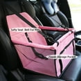 Waterproof Dog Car Booster Seats Portable Pet Booster Travel Safety Protector For S/M Dogs, with