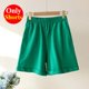 thumbnail image 1 of Pantalones cortos de traje verde con camiseta para mujer y Top suelto de gran tamaño 100% algodón verano conjunto de dos piezas mujeres chándal clásico Casual Tan Jianjun  unisex, 1 of 2