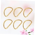 thumbnail image 4 of FENGGUIQU 20Ud Semi Circular D Ring Dorado Para Proyectos De Y Bricolaje, 4 of 7
