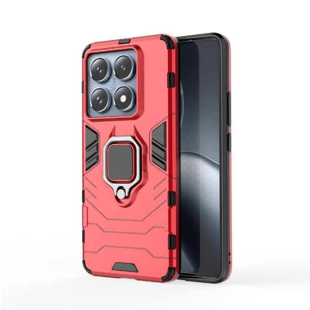 Funda para Xiaomi 14T Pro 5G con Soporte Anillo Giratorio 360° y Protección Resistente a Golpes y Caídas