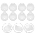 thumbnail image 2 of 10 Pairs Silicone Earplugs Iem Earphones Silicone Ear Tips Silicone Ear Plugs Ear Headphones Anc Earbuds Earbud Tips, 2 of 2