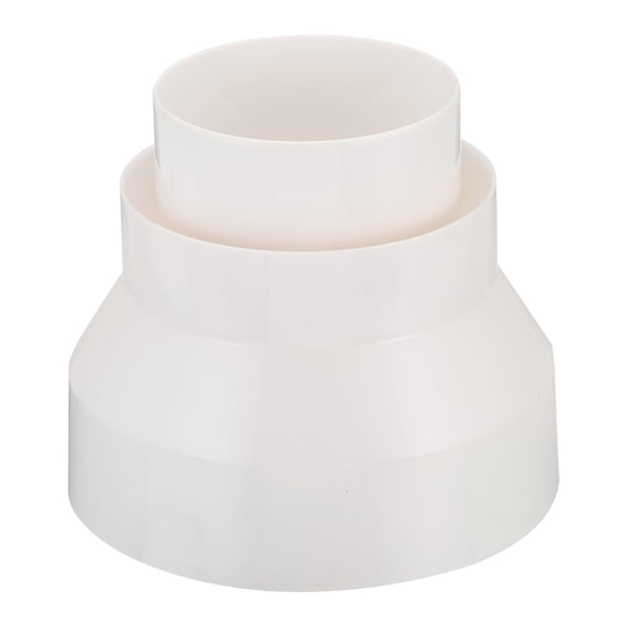 Uxcell 6" to 4.3" / 3.5" Duct Reducer, Duct Connector Ducting Inline Adapter Increaser for HVAC Air Cooling Ventilation