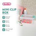 thumbnail image 2 of Recipientes de almacenamiento Sterilite Clip Box Mini, paquete de 12 unidades, transparentes, 2 of 9