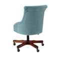 thumbnail image 3 of Linon Ragan Task Chairs with Adjustable Height and Swivel, 275 lb. Capacity, Aqua, 3 of 6