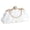 White, variant on 2026 Elegant Lace Rose Clutch for Women Cute Floral Evening Bag Funky Flower Purse For Wedding