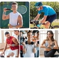 thumbnail image 4 of Muñequeras Deportivas [6 Piezas], Muñequera Deportiva, Protector de Muñeca de Algodón, para Tenis, Baloncesto, Fútbol, Correr, 4 of 5