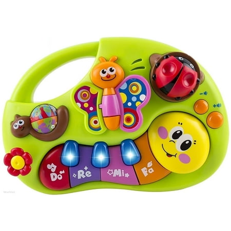 Toddler Toy Piano Keyboard Educational Infant Toy Activity Center