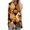 Gold(Halloween Pumpkin), variant on Halloween Long Sleeve Shirts for Women Novelty Halloween Pumpkin Crew Neck Loose Party Fall Tunic Tops for Women Trendy Vintage Blouses Tops Saffron XXL