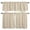 Gray, variant on 3 Piece Kitchen Curtains and Valances Set Beige Rustic Cafe Curtains 24 Inch Length Vintage Farmhouse Beige Solid Color Valance & Tier Curtain for Living Room Bedroom Small Window 54"x18"+27"x24"*2