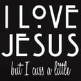thumbnail image 3 of CafePress - Love Jesus But Cuss Women's Dark T Shirt - Women's Traditional Fit Dark T-Shirt, 3 of 4