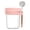 Pink, variant on Oats Containers with Lids and Spoon,1pc Glass Food Storage Containers,10oz Breakfast Containers,Overnight Oats Jars for Cereal Fruit Vegetable Milk Salad Yogurt Meal Prep,3.42''x4.4''(Yellow)