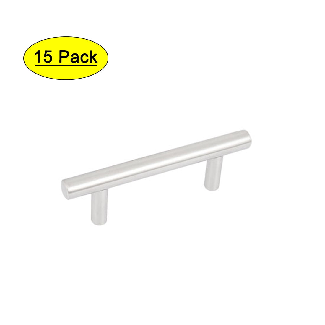 Uxcell Stainless Steel T Bar Pull Handle0.16" Hole Diameter15 Pack