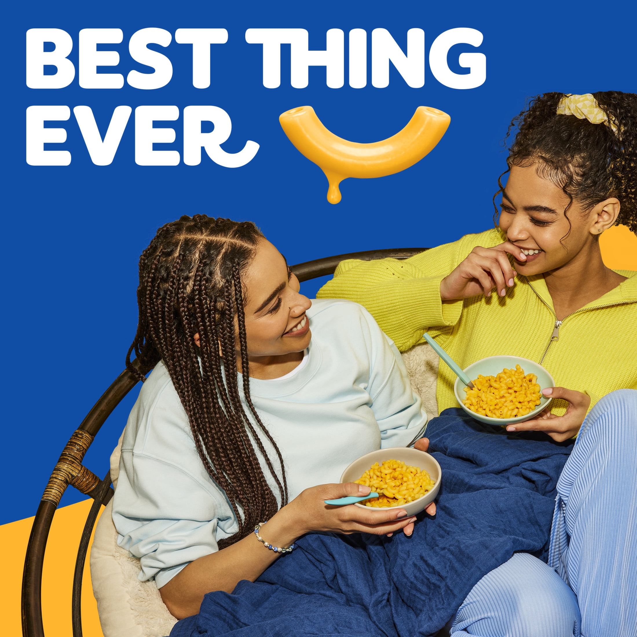 (8 pack) Kraft Easy Mac and Cheese, 6 Packets, for Easy Dinner or Dinner Sides, Original Flavor, No Artificial Flavors, Preservatives or Dyes, 12.9 oz