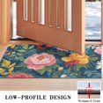 thumbnail image 3 of Pioneer Flower Floral Print Pattern Door Rugs,Washable Non Slip Door Mats Indoor,Decorative Door Mats,Entry Mat Indoor for Entrance,Bedroom,Kitchen,Bathroom,17"x30", 3 of 6