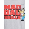 thumbnail image 4 of The Simpsons, Men's & Big Men's Father's Day Graphic Tee, Mad Dad, Sizes XS-5XL, 4 of 5