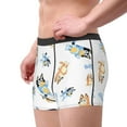 thumbnail image 2 of Lsque Bluey Pattern Men’s Total Support Pouch Boxer Briefs, X-Temp Cooling, Moisture-Wicking Underwear, Regular, Long-leg and Trunk-XX-Large, 2 of 7