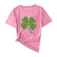 thumbnail image 3 of Camisas de Manga Corta para Mujeres Moda Casual Mujeres Impresión Casual Cuello Redondo Pullover Camisetas, 3 of 5