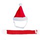 thumbnail image 2 of Conjunto de disfraz de Navidad para mascotas, suave, cálido, gatos, perros, sombrero ajustable con bufanda para fiesta de Navidad, cosplay, sombrero y bufanda de Navidad M, 2 of 12