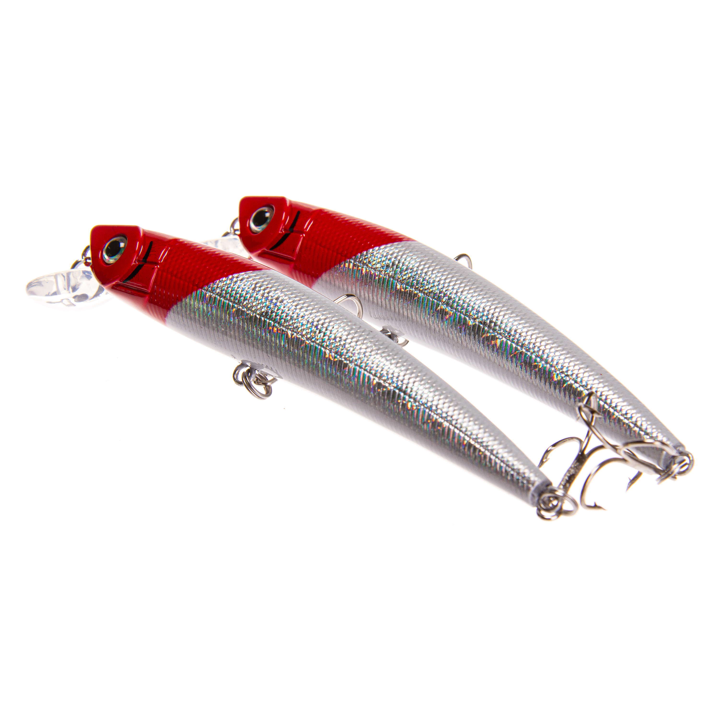 Ozark Trail Saltwater Inshore Minnow Fishing Lures, 2-Pack