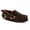 Dark Brown, variant on Men's Emmett Moccasin Slippers - Grey, 11