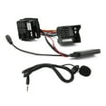 thumbnail image 3 of Audio Wire Adaptor,  5.0 DC12V Stable Transmission  Harness Connector With Microphone For Car, 3 of 8