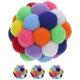 thumbnail image 2 of Soft Cat Balls Toys for Pet Cats Indoor Environment Polyester Material Paw Grinding 4x4cm 4Pcs, 2 of 5