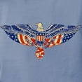 thumbnail image 3 of CafePress - EAGLE RETRO Womens Comfort Colors Shirt - Womens Comfort Colors® Shirt, 3 of 4