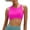 Hot Pink, variant on YFELWZ Women's Plus Size Casual Swim Top Swimsuit Blouse Lightweight Beachwear Summer Vacation Black L