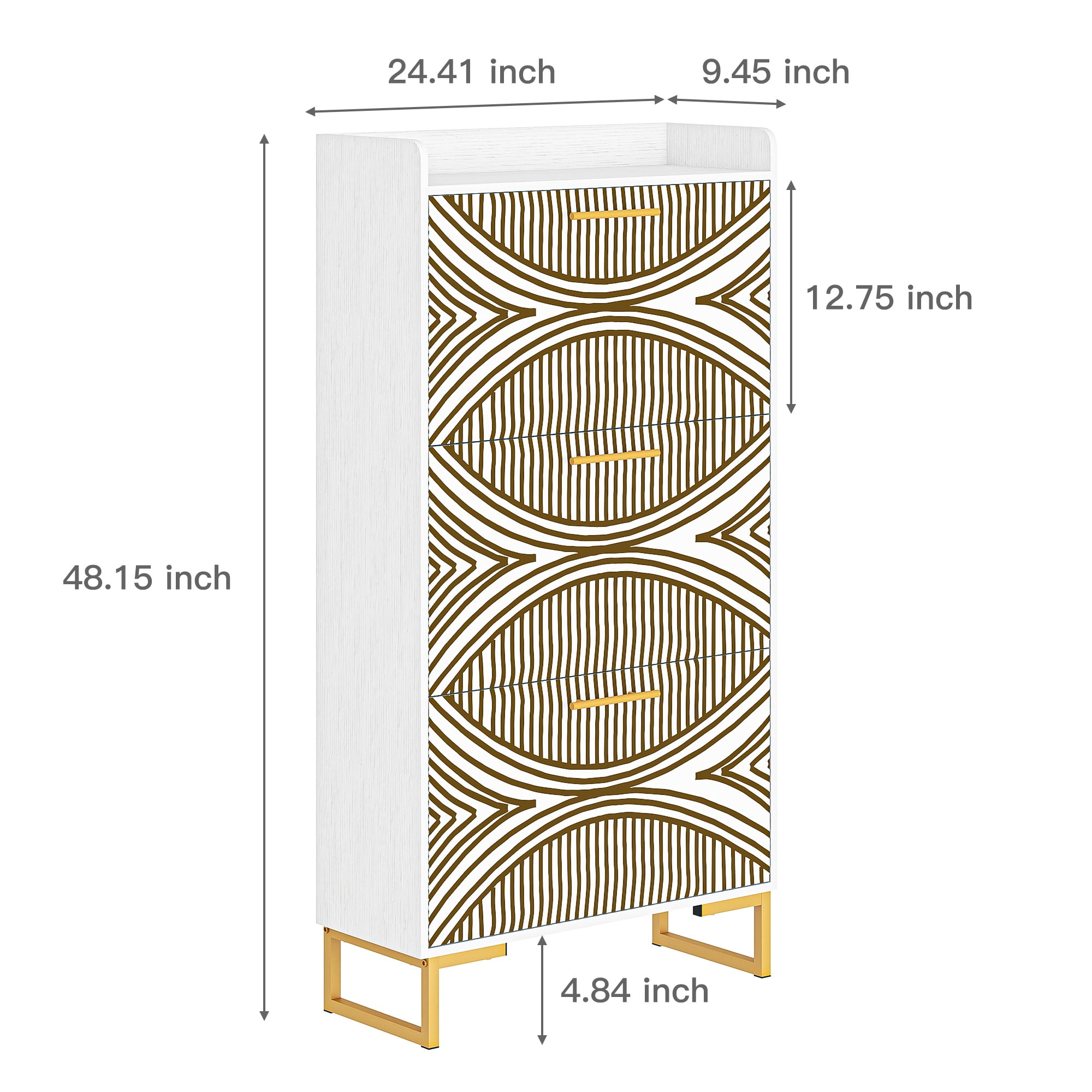YYAo Entryway Shoe Cabinet, Shoes Storage Organizer Narrow Shoe Storage Rack with Flip Doors, Tipping Bucket Shoe Cabinet for Closet, Living Room, Beige YYAo Entryway Shoe Cabinet, Shoes Storage Organizer Narrow Shoe Storage Rack with Flip Doors, Tipping Bucket Shoe Cabinet for Closet, Living Room, Beige